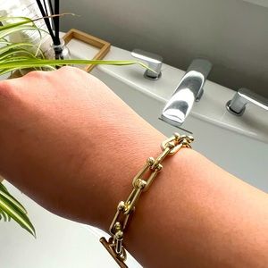 Golden Link Bracelet